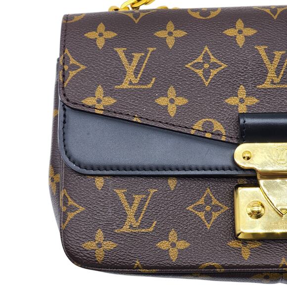 Louis Vuitton Marceau Chain Shoulder Bag M46126 LV Monogram Brown GHW - $4500 - Picture 7 of 14